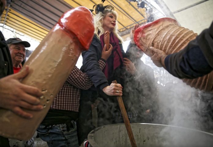 Bourani (or Burani) the infamous annual carnival which dates to 1898 which takes place on the day of (Clean Monday), the first days of Lent in Tirnavos, central Greece