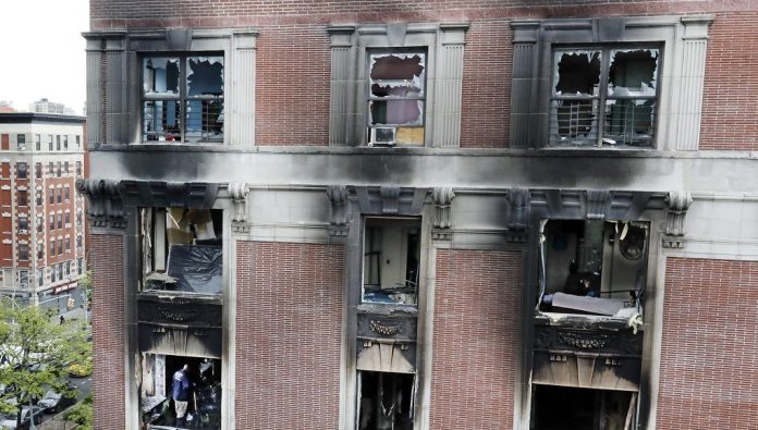 APTOPIX Fatal Harlem Fire