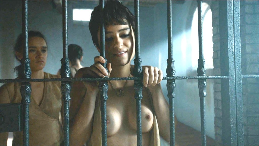 Girlfriend pigtails prison tits