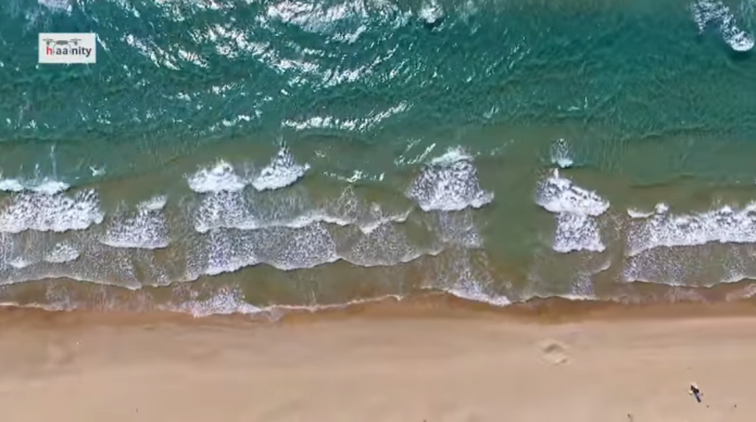 Golden beach