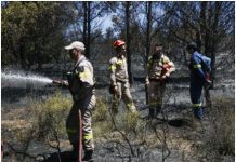 Υπό έλεγχο η μεγάλη φωτιά στο Κρυονέρι – Άνοιξαν οι δρόμοι Κρυονέρι