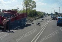 Σφοδρή σύγκρουση ΙΧ με φορτηγό στην Πατρών – Πύργου: Δύο νεκροί