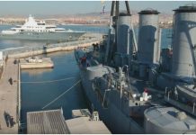 Εντυπωσιακό! Δείτε από ψηλά τον απόπλου του θωρηκτού “Αβέρωφ” (video) Αβέρωφ