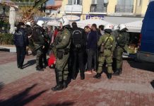 Νέα ένταση στην Μυτιλήνη από προσπάθεια μεταναστών να στήσουν πάλι σκηνές