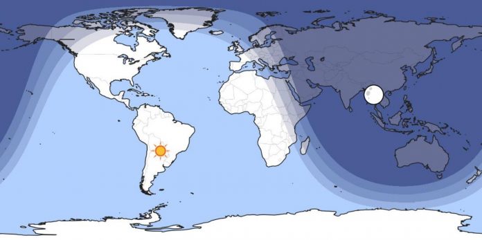 Sun current lacation