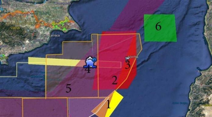 Κυπριακή Navtex δεσμεύει μέρος της ΑΟΖ για άσκηση με πραγματικά πυρά
