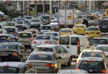 Χαμός στην Κηφισίας λόγω της έκρηξης – Μποτιλιάρισμα στο ρεύμα προς Αθήνα Κηφισίας