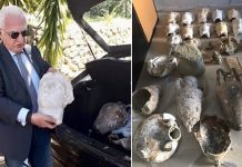 Συνελήφθη Γερμανός αρχαιοκάπηλος με δεκάδες θησαυρούς στην βίλα του (Εικόνες)