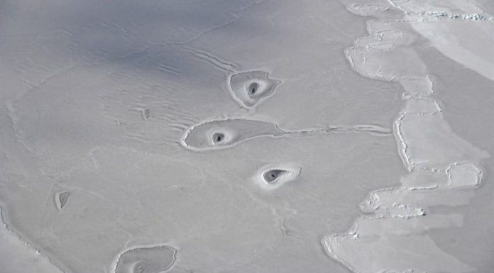 NASA: Μυστήριο με τρύπες σε παγετώνα της Αρκτικής (Βίντεο)