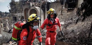 Ψάχνει για «σημάδια» εμπρησμού η αντιτρομοκρατική!