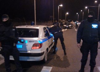 Κινηματογραφική ληστεία στην εθνική οδό, κοντά στο Πολυδένδρι