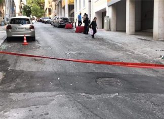 Σε τσάντα κριμένος ο εκρηκτικός μηχανισμός που εξεράγει στον Πειραιά