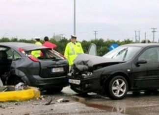 Καραμπόλα έξι οχημάτων στη Θεσσαλονίκη -κυκλοφοριακό χάος