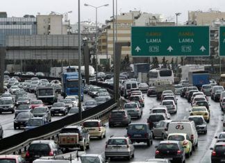 Κηφισός: Μεγάλο μποτιλιάρισμα, λόγω τροχαίου – πρόβλημα έως την Κηφισιά