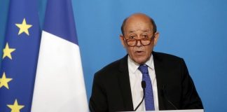 Επίσημη επίσκεψη στην Αθήνα πραγματοποιεί ο Γάλλος υπουργός Εξωτερικών Ζαν-Ιβ Λε Ντριάν