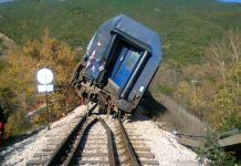 Τρένο με 285 επιβάτες σε δρομολόγιο Θεσσαλονίκη – Αθήνα προσέκρουσε σε βράχια