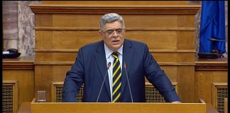 Μιχαλολιάκος κατά ΑΝΕΛ: “Όποιος ψηφίζει τον προϋπολογισμό, ψηφίζει και την συμφωνία των Πρεσπών”