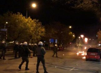 Μια σύλληψη για τα επεισόδια στη Θεσσαλονίκη για τη Συμφωνία των Πρεσπών