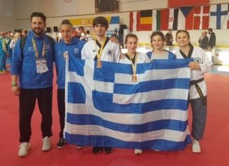 Χάλκινο για τους Ξυλά/Κολοβό στο Ευρωπαϊκό Πρωτάθλημα Poomsae