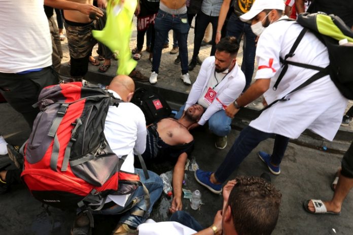 Anti-Iraqi government protest in Baghdad