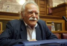 Βελτιώνεται η κατάσταση της υγείας του Μανώλη Γλέζου