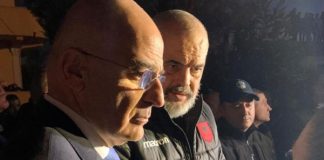 Nίκος Δένδιας από το Δυρράχιο: «Είμαστε δίπλα στον αλβανικό λαό»