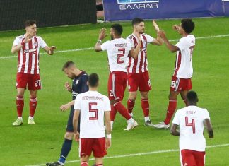 Ολυμπιακός: Ήταν σαρωτικός για ένα ημίχρονο με την ΑΕΛ