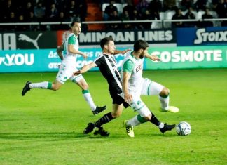 Όρθιος με 10 παίκτες ο Παναθηναϊκός, 1-1 με τον ΟΦΗ στο Ηράκλειο
