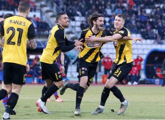 Βόλος-ΑΕΚ 1-3: Πέρασαν «αέρας» οι «κιτρινόμαυροι»