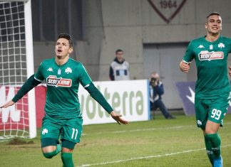 ΑΕΛ – Παναθηναϊκός 0-2: Διπλό τετράδας στη Λάρισα