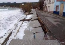 Μυτιλήνη: Τεράστιες ζημιές από την κακοκαιρία