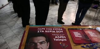 Προσαγωγή για αλλοδαπούς αφισοκολλητές του ΣΥΡΙΖΑ