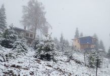 Χριστουγεννιάτικο σκηνικό στο Σέλι Ημαθίας – Μαγευτικές εικόνες από το χιονισμένο τοπίο