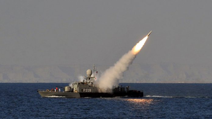 Mideast Iran Navy Drill