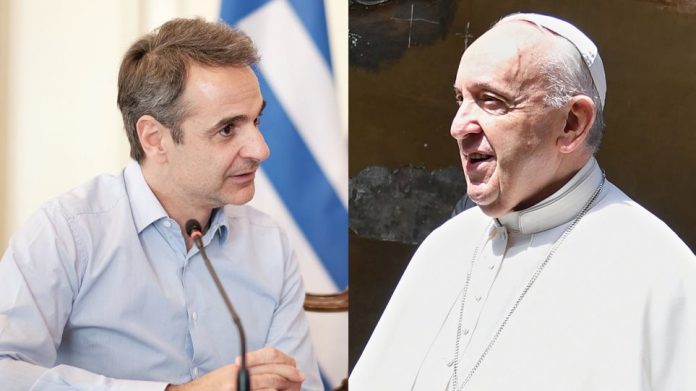 mitsotakis-pope-0