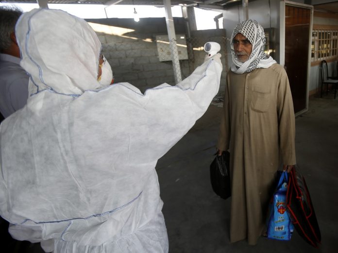 Coronavirus screening measures in Basra