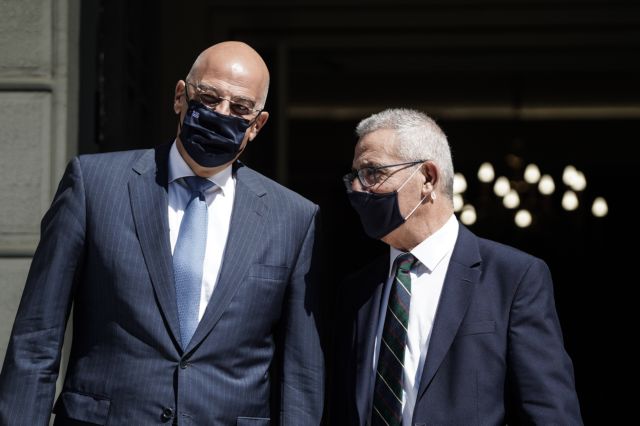Evarist Bartolo; Foreign Minister; Malta; Minister of Foreign Affairs; Ministry of Foreign Affairs; Nikos Dendias; Εβαρίστ Μπαρτόλο; Μάλτα; Νίκος Δένδιας; Υπουργείο Εξωτερικών; υπουργός Εξωτερικών;