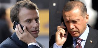 Επικοινωνία Ερντογάν-Μακρόν για την Ανατολική Μεσόγειο