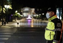 Σε ισχύ η απαγόρευση κυκλοφορίας σε όλη την Ελλάδα, από τις 9 το βράδυ έως τις 5 το πρωί