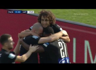 ΠΑΟΚ – Λαμία 4-0: Δείτε τα καλύτερα στιγμιότυπα του αγώνα