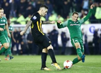 Παναθηναϊκός – ΑΕΚ 1-1: Ντέρμπι μόνο στα χαρτιά