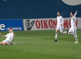 «Χόρευε» στην βροχή η Λαμία, 3-0 τον Παναιτωλικό