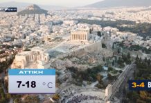Δείτε τι καιρό θα κάνει σήμερα Πέμπτη 4 Μαρτίου