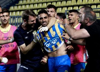 Παναιτωλικός – Ξάνθη 1-0: Ο Βέργος κράτησε στη Super League τους Αγρινιώτες