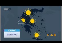 Δείτε τι καιρό θα κάνει σήμερα Δευτέρα 7 Ιουνίου