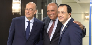 Τριμερής των ΥΠΕΞ Ελλάδας-Κύπρου-Αιγύπτου: Στο επίκεντρο η επιθετική συμπεριφορά της Τουρκίας