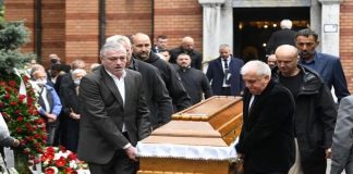 Πλήθος κόσμου στην κηδεία του Ν. Ίβκοβιτς