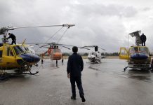 Αποχώρησαν τα 4 ελικόπτερα που παραχώρησε η MYTILINEOS για την κατάσβεση των μεγάλων πυρκαγιών