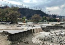 Μεγάλες καταστροφές στη Β. Εύβοια από τις πλημμύρες που προκάλεσε η έντονη βροχόπτωση