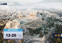 Δείτε τι καιρό θα κάνει σήμερα Τετάρτη 27 Οκτωβρίου